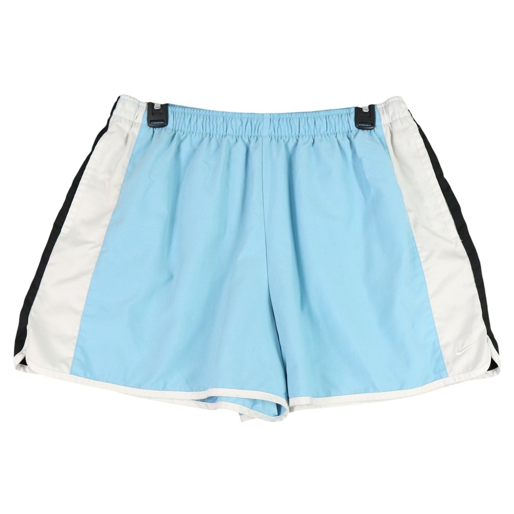 Nike Dri Fit Running Shorts Womens XL‎ 16 18 Blue Athletic Training Activewear
